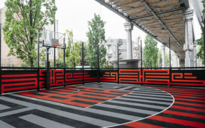 Oeuvre D&rsquo;art Terrain Sport